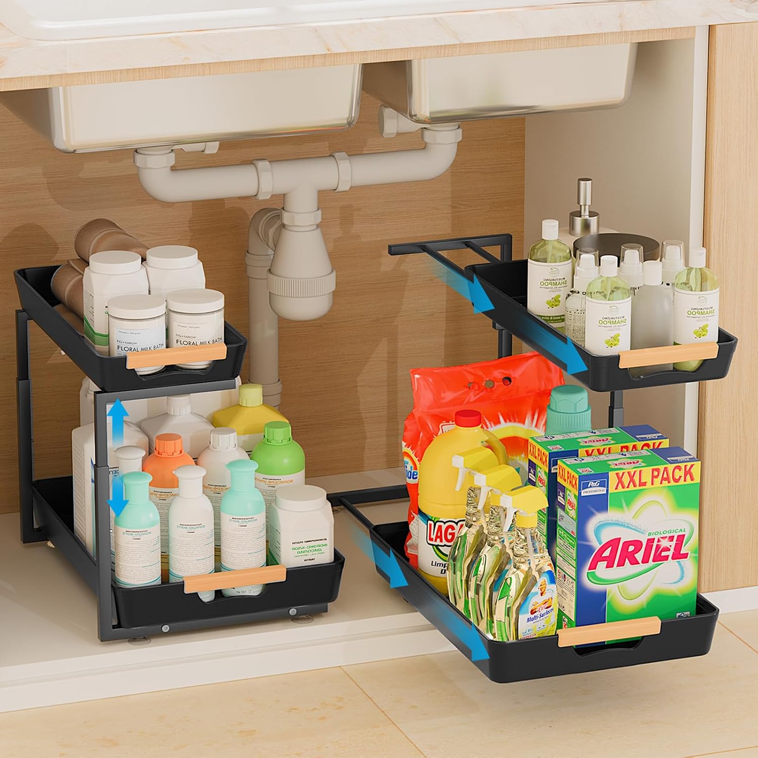 Smart Under Sink Storage Solution
