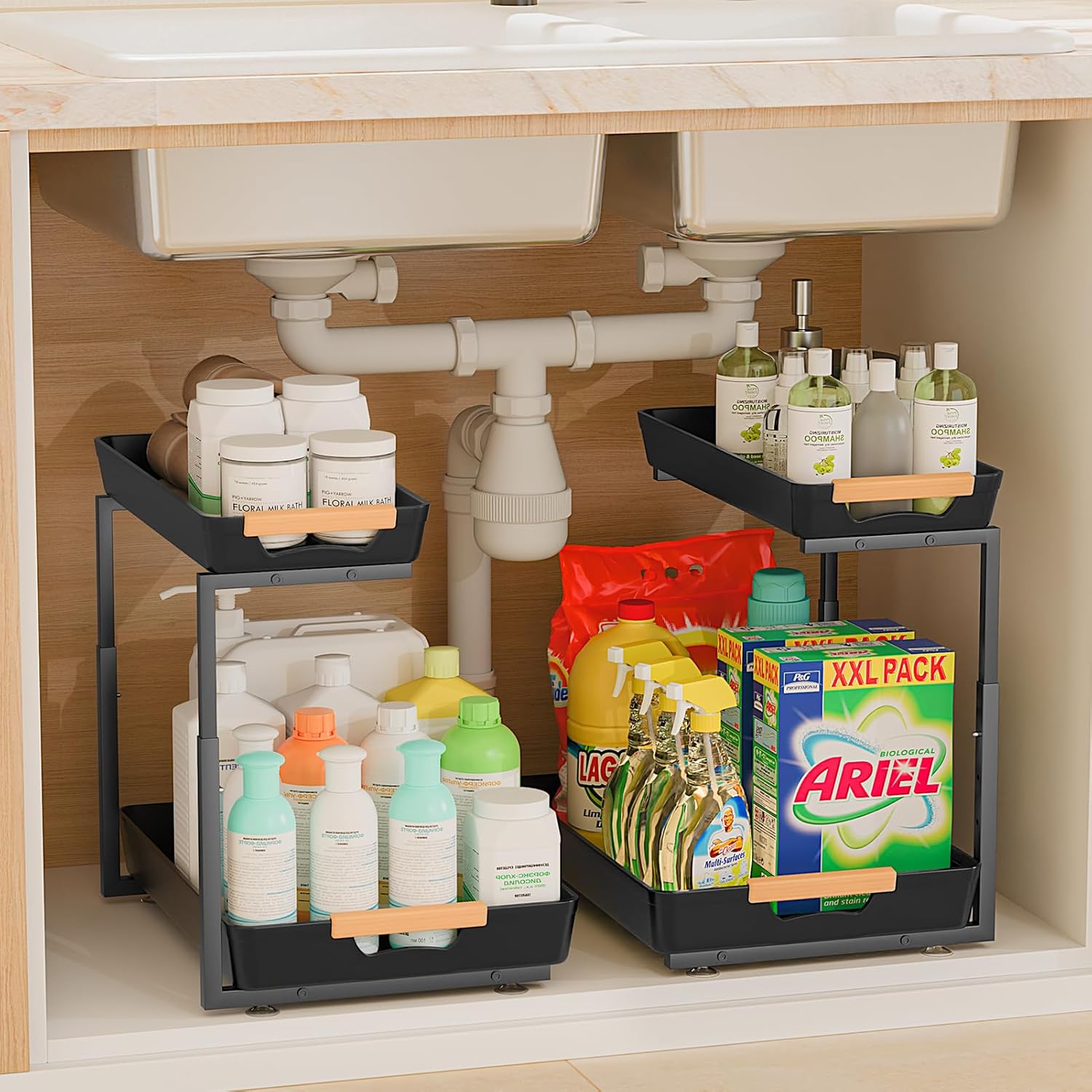 Smart Under Sink Storage Solution